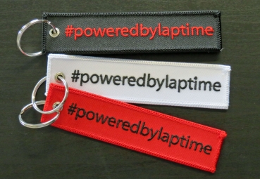 LAPTIME Schlüsselanhänger #poweredbylaptime
